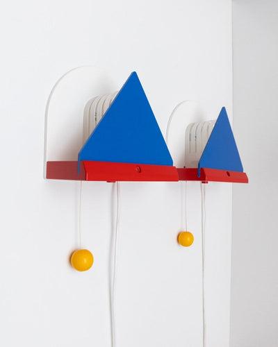 Vintage Memphis-Style Wall Lamp by Ettore Sottsass for IKEA, 1980s