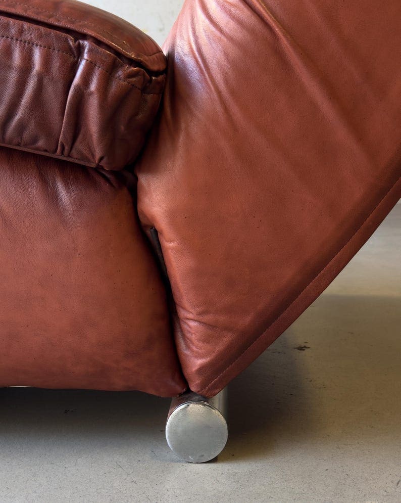 Vintage Loungesessel Munari von Giuseppe Munari für Munari braun