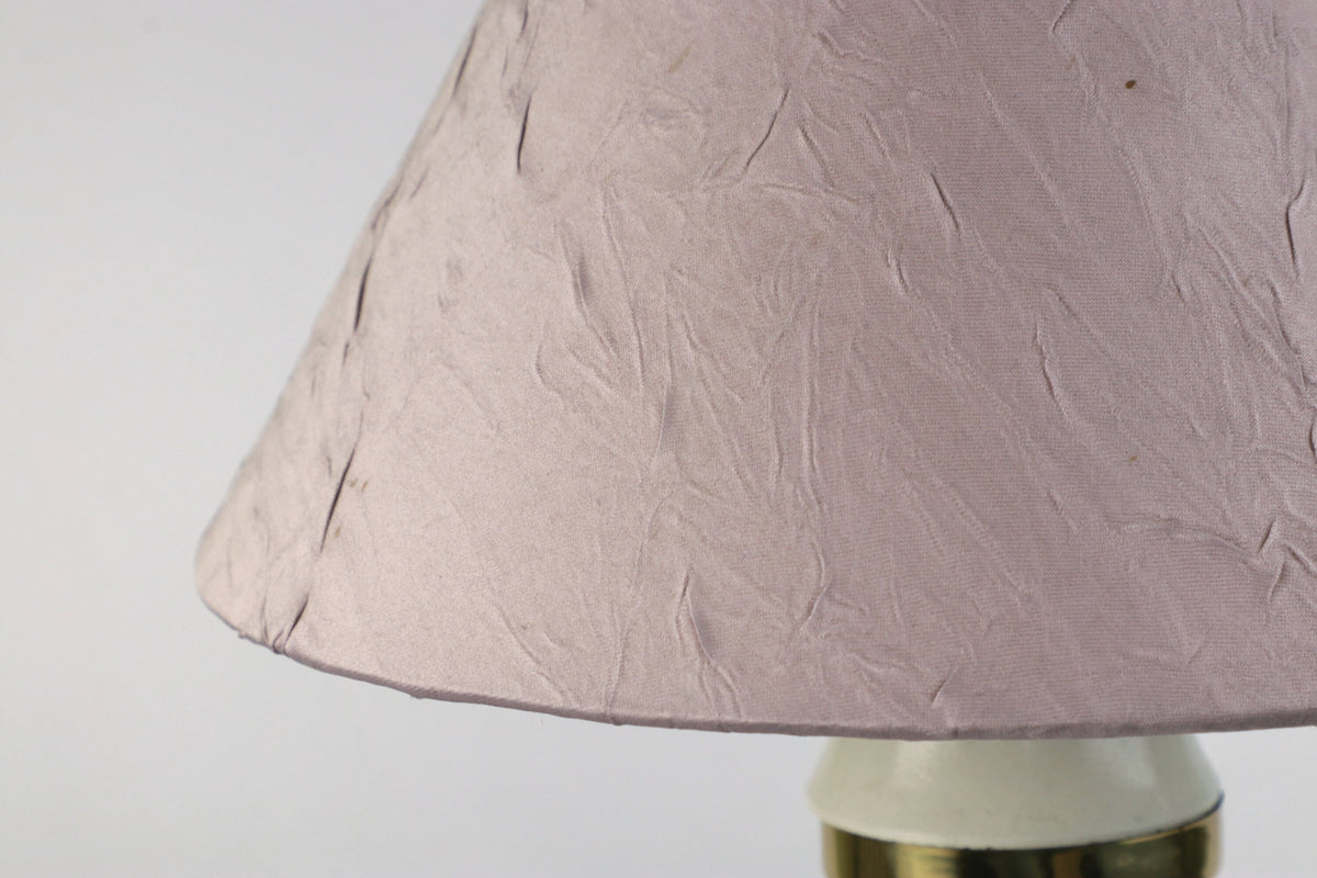 Vintage Tischlampe Lila von Peill und Putzler