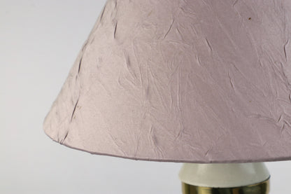 Vintage Tischlampe Lila von Peill und Putzler