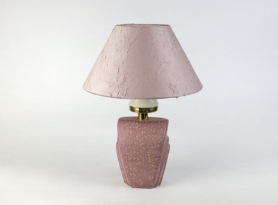 Lampe de Table Vintage Peill Putzler, Art Deco Revival, Lilas et Or