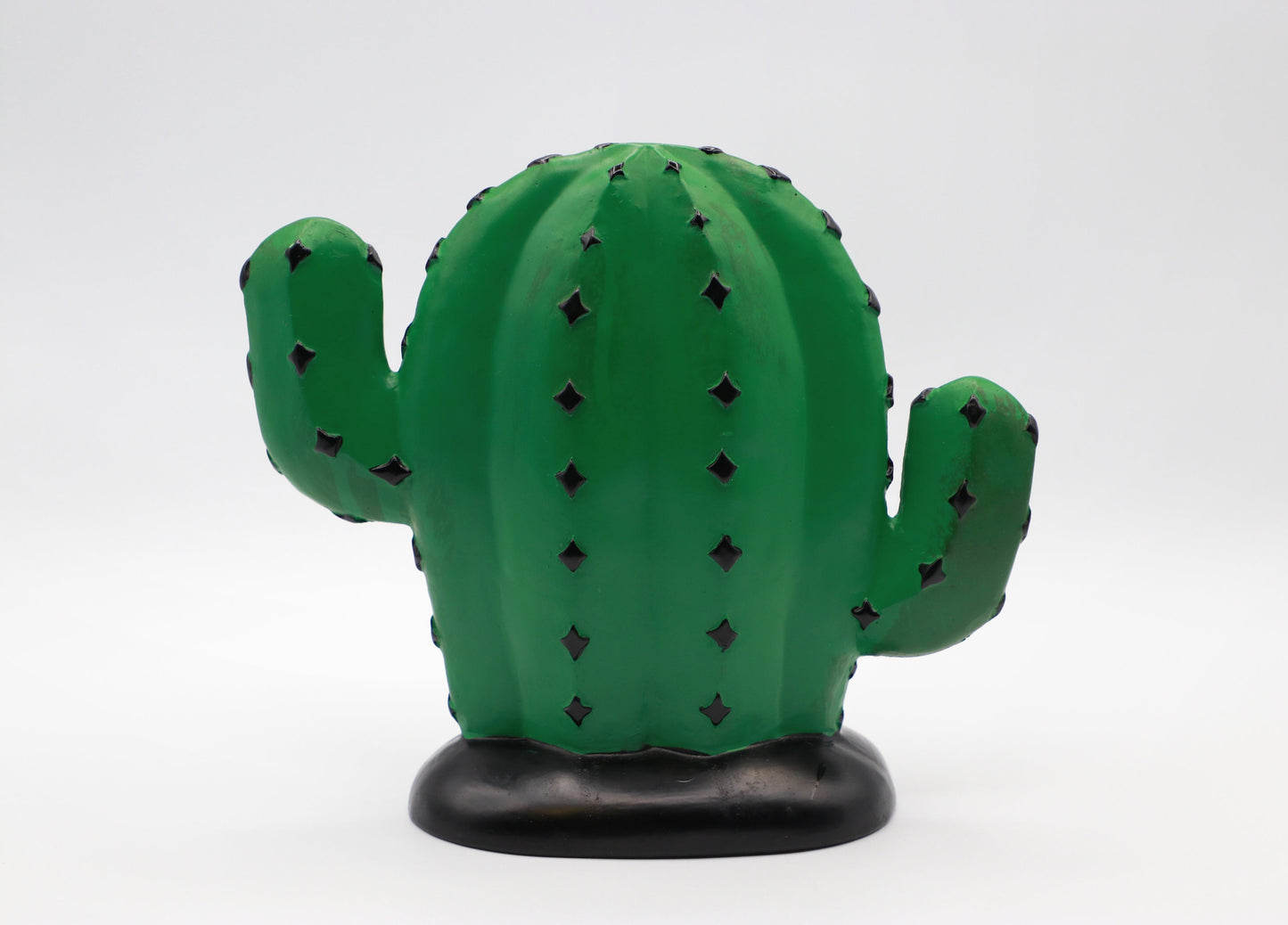 Vintage Tischuhr Cartoon Kaktus von Gager für Memphis Milano