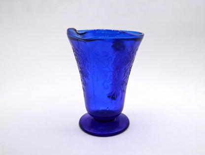 Vintage Karaffe Kobalt Blau Glas Ornamente 70er von Iittala