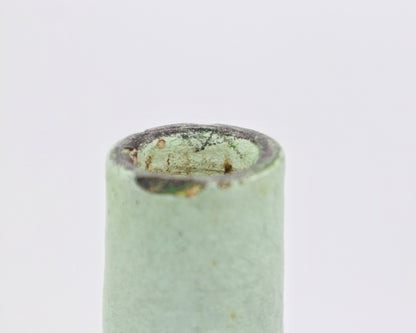 Vintage Vase Keramik Mintgrün Braun Lava 1960 1970