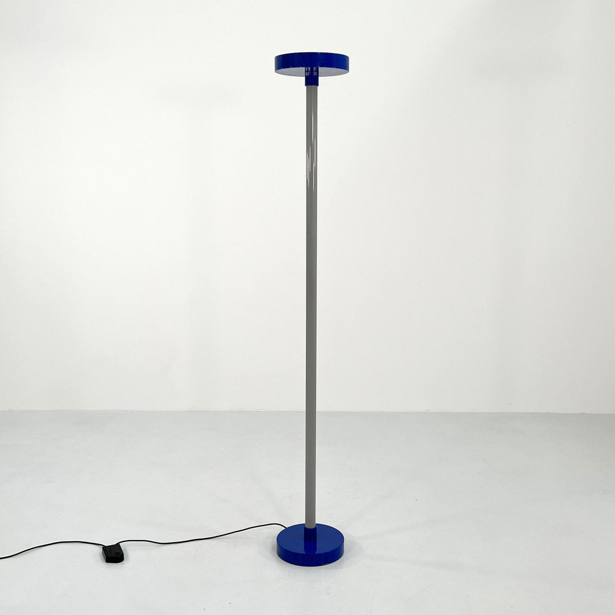 Vintage Beam floor lamp by Ettore Sottsass for Bieffeplast blue