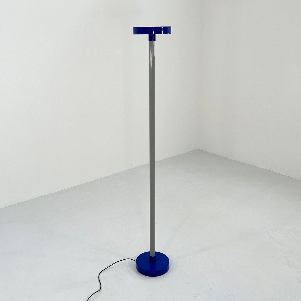 Vintage Beam floor lamp by Ettore Sottsass for Bieffeplast blue