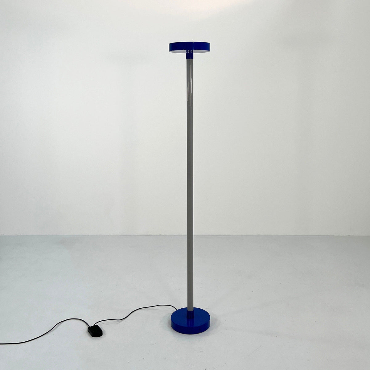 Vintage Beam floor lamp by Ettore Sottsass for Bieffeplast blue