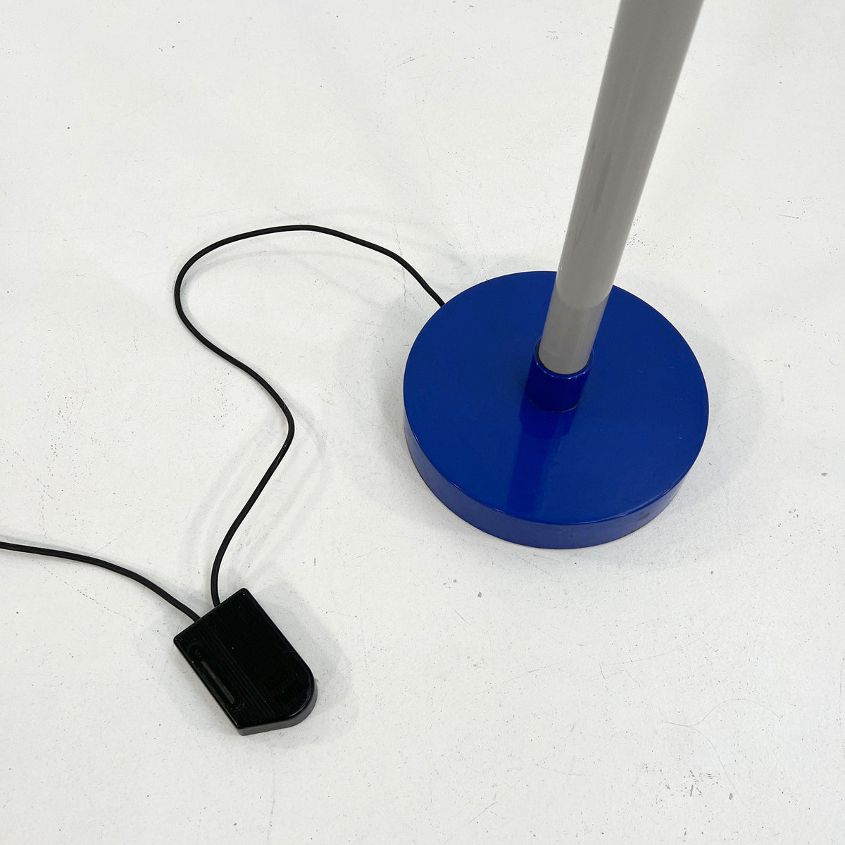 Vintage Beam floor lamp by Ettore Sottsass for Bieffeplast blue