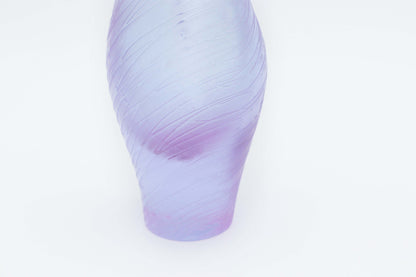 Vintage Vase Alexandrite Glass by Miroslav Klinger for ZBS Lilac Pink