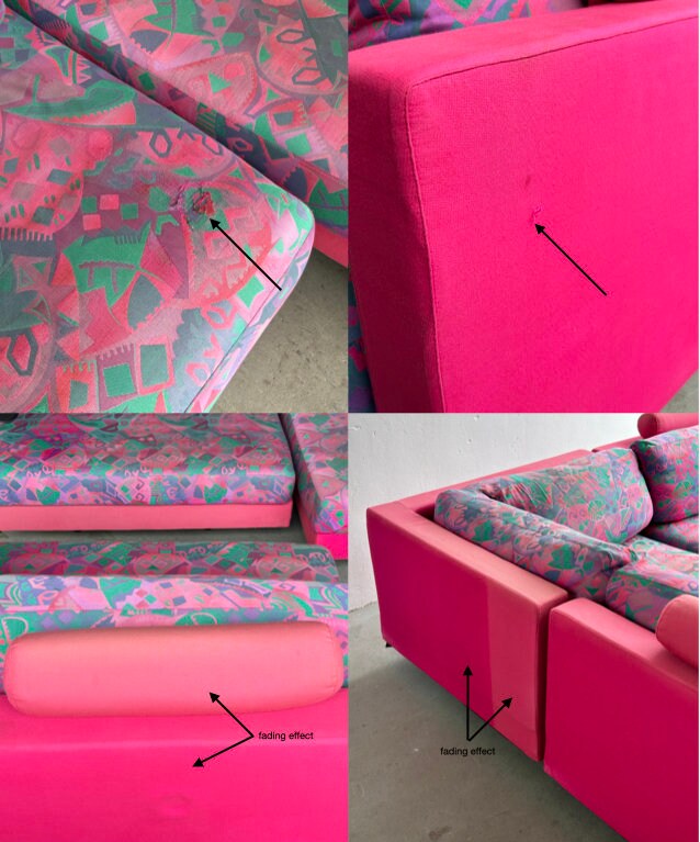 Vintage Sity Modulsofa von Antonio Citterio für B&B Italia Memphis Design