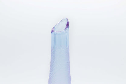 Vintage Vase Alexandrit Glas von Miroslav Klinger für ZBS Flieder Rosa