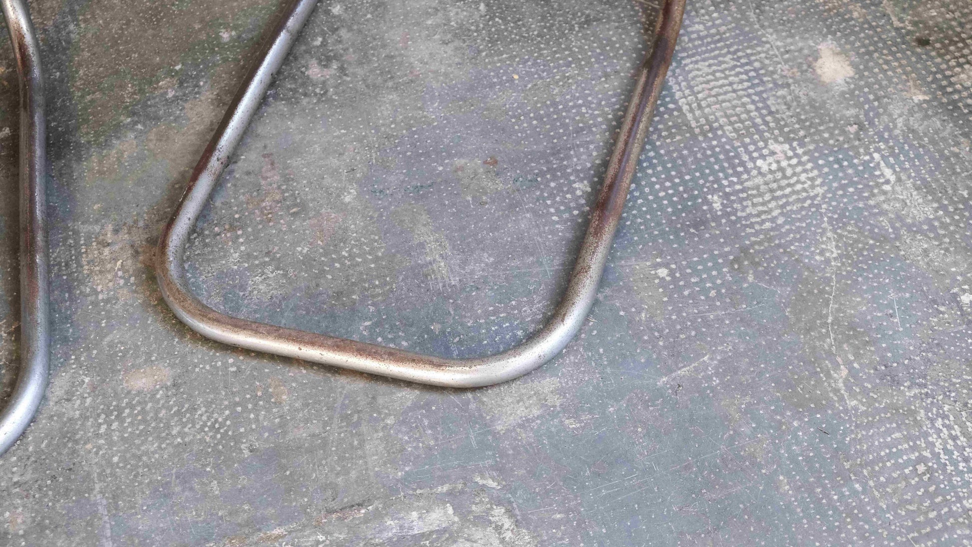 Vintage Bauhaus Freischwinger von Mart Stam für Thonet, weiß