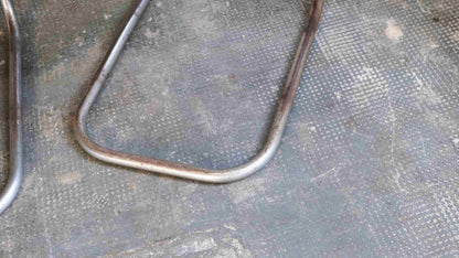Vintage Bauhaus Freischwinger von Mart Stam für Thonet, weiß