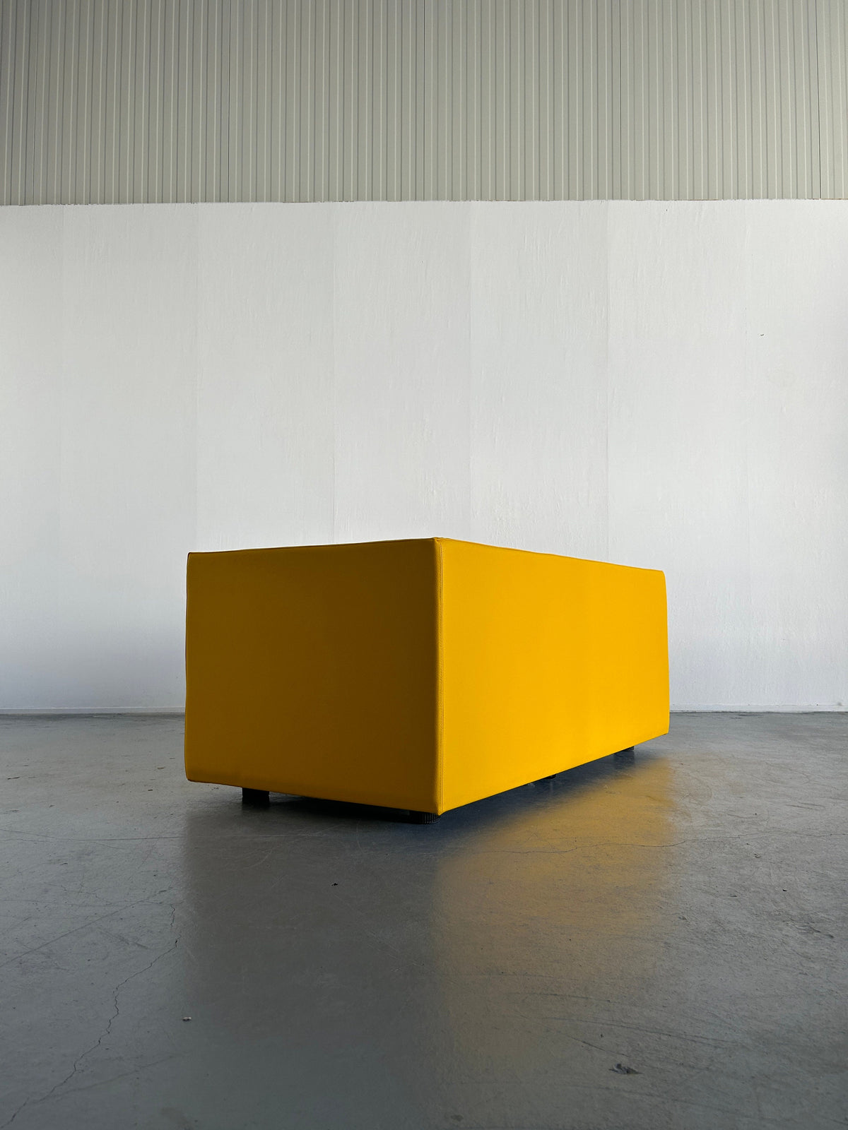 Vintage "Throw-Away" Sofa von Willie Landels für Zanotta Gelb Space Age 1965