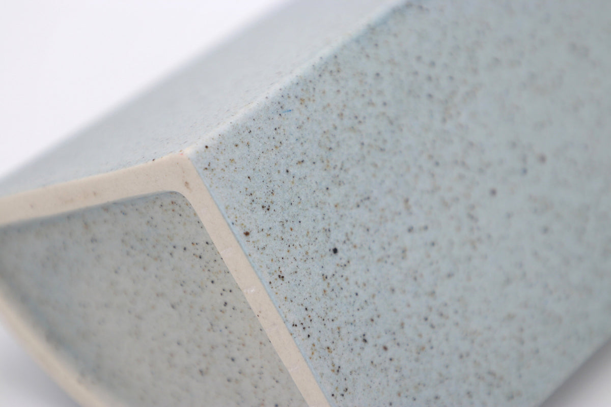 Vintage Vase Lineasette Ceramiche mit Glaselement, Italien