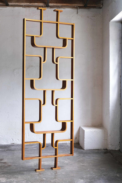 Vintage Room Divider by Ludvik Volak in Mahogany