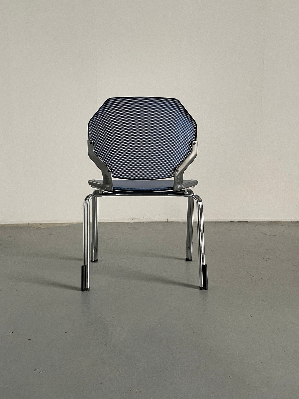 Vintage Space Age Dining Chair by Fröscher Sitform in Blue or Green