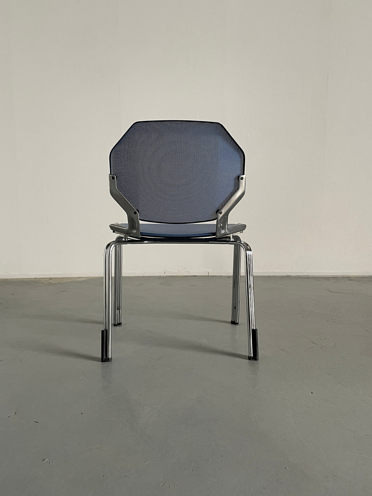 Vintage Stuhl von Fröscher Sitform für Fröscher Sitform Grün, Blau
