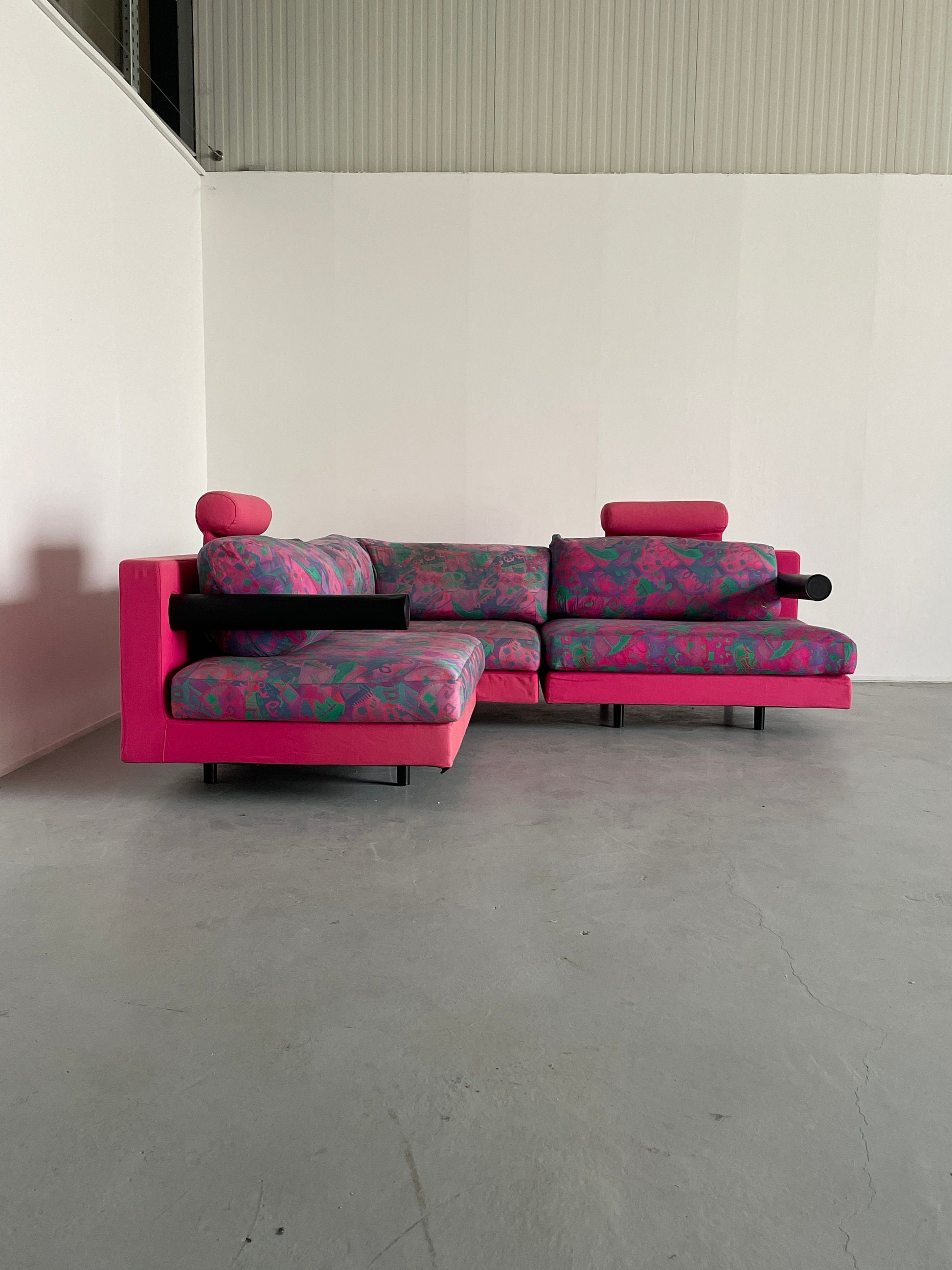 Vintage Sity Modulsofa von Antonio Citterio für B&B Italia Memphis Design