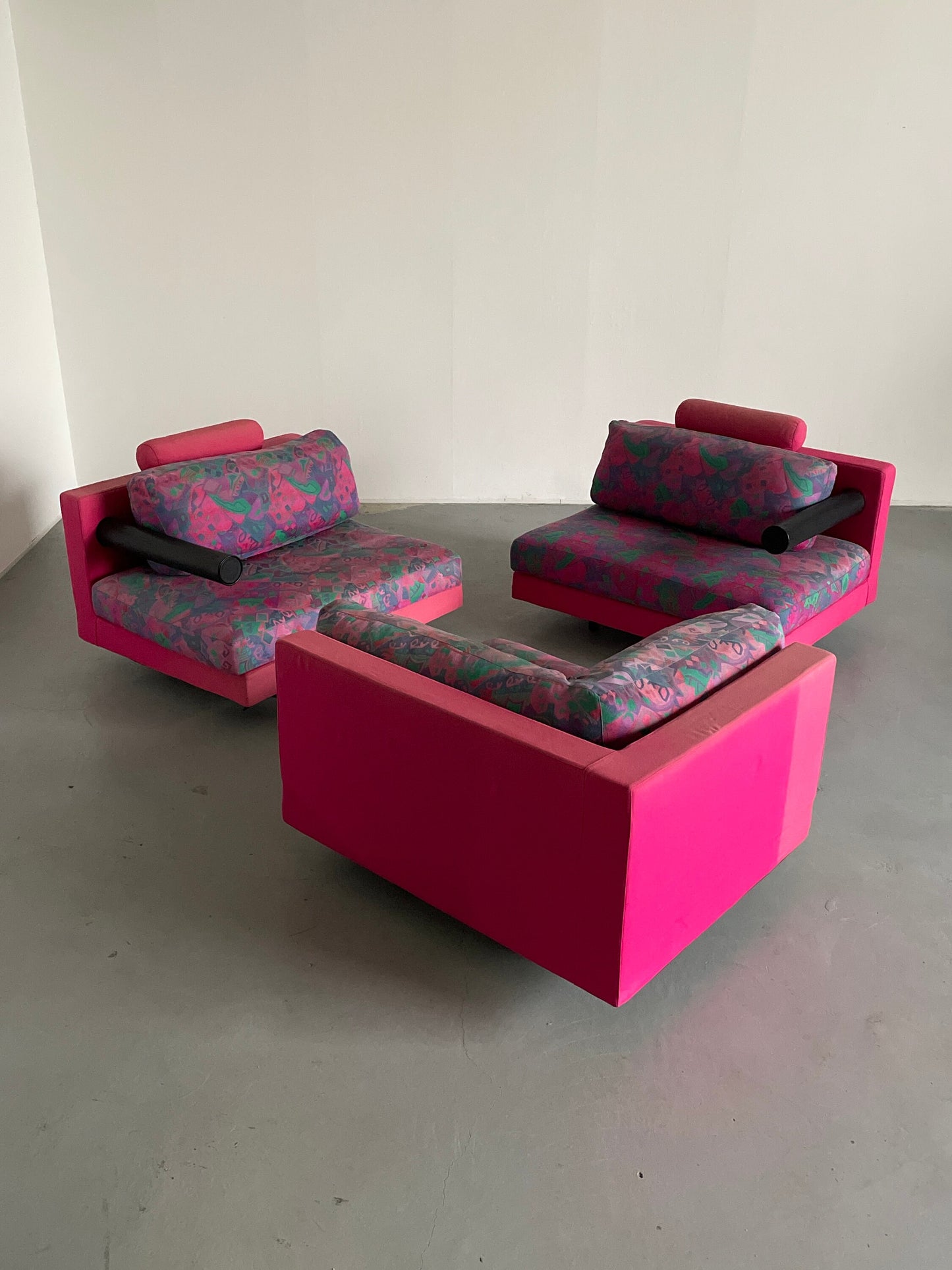 Vintage Sity Modulsofa von Antonio Citterio für B&B Italia Memphis Design