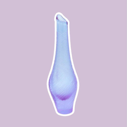 Vintage Vase Alexandrite Glass by Miroslav Klinger for ZBS Lilac Pink