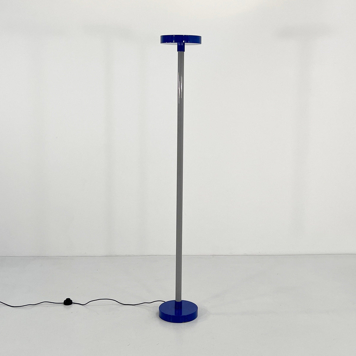 Vintage Beam floor lamp by Ettore Sottsass for Bieffeplast blue