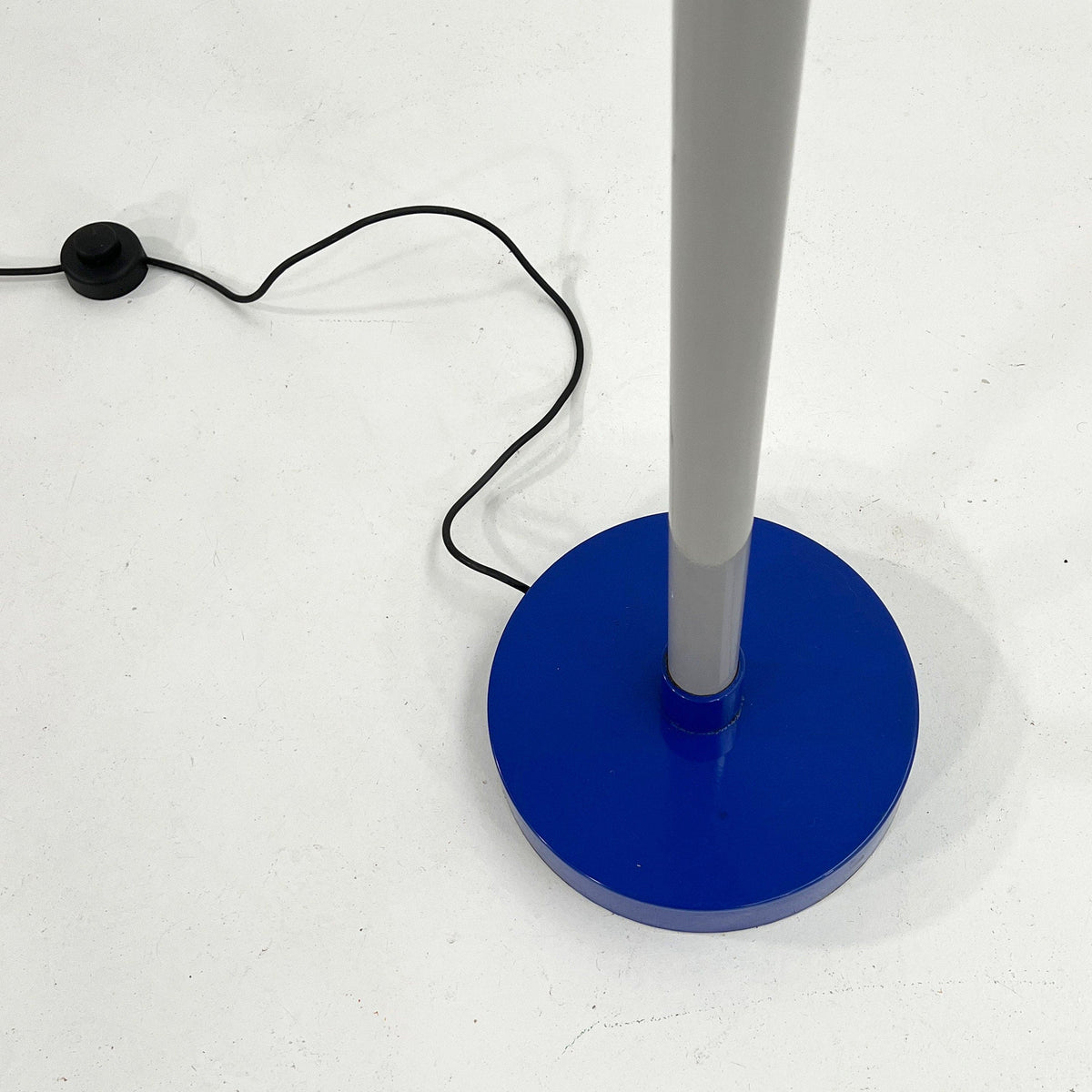 Vintage Beam floor lamp by Ettore Sottsass for Bieffeplast blue