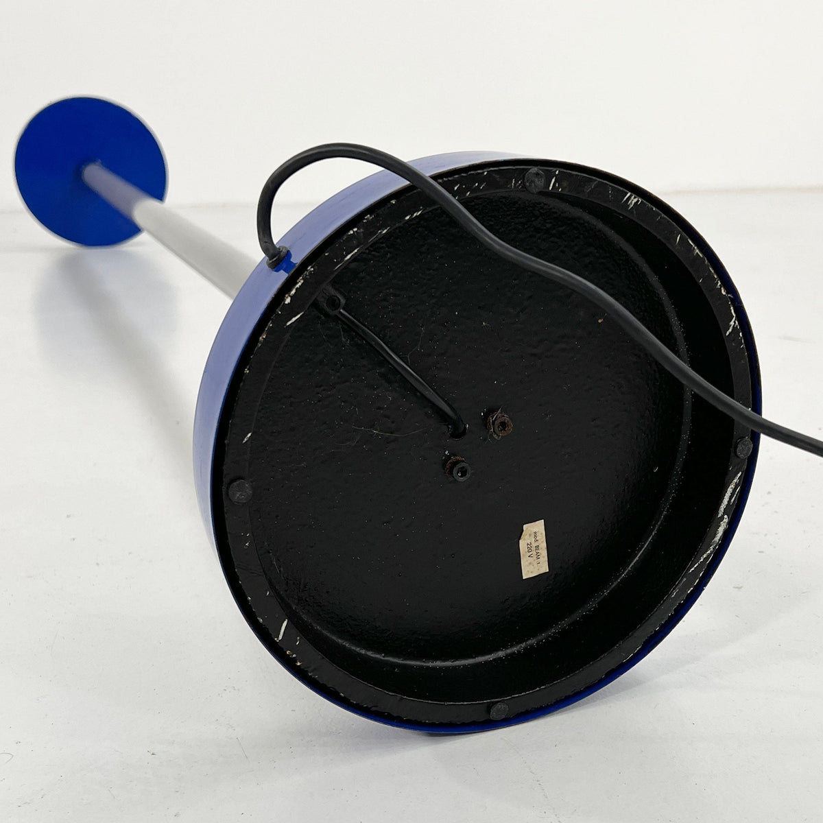 Vintage Beam floor lamp by Ettore Sottsass for Bieffeplast blue