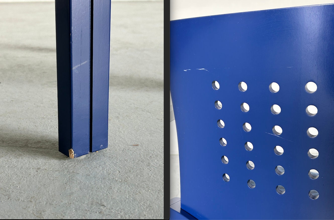 Set von 4 Vintage Stapelstuhl von Michael Thonet für Thonet Vienna, signiert