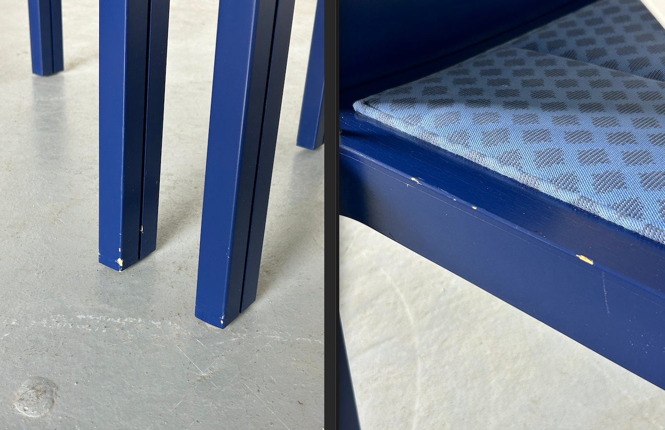 Set von 4 Vintage Stapelstuhl von Michael Thonet für Thonet Vienna, signiert