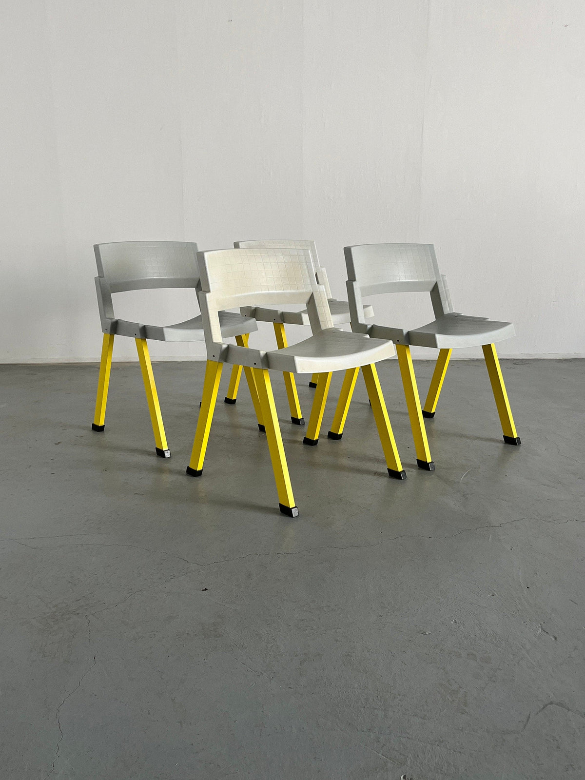 Vintage Chair City by Paolo Orlandini for Lamm Set of 4