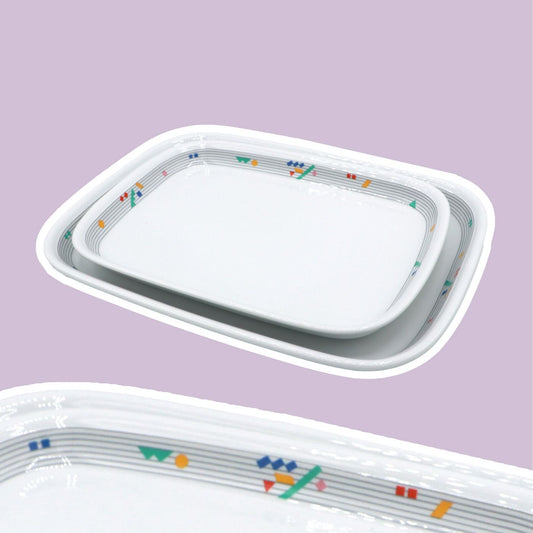 Assiette à gâteau vintage Thomas Trend Sunny Pastel par Thomas Lot de 2