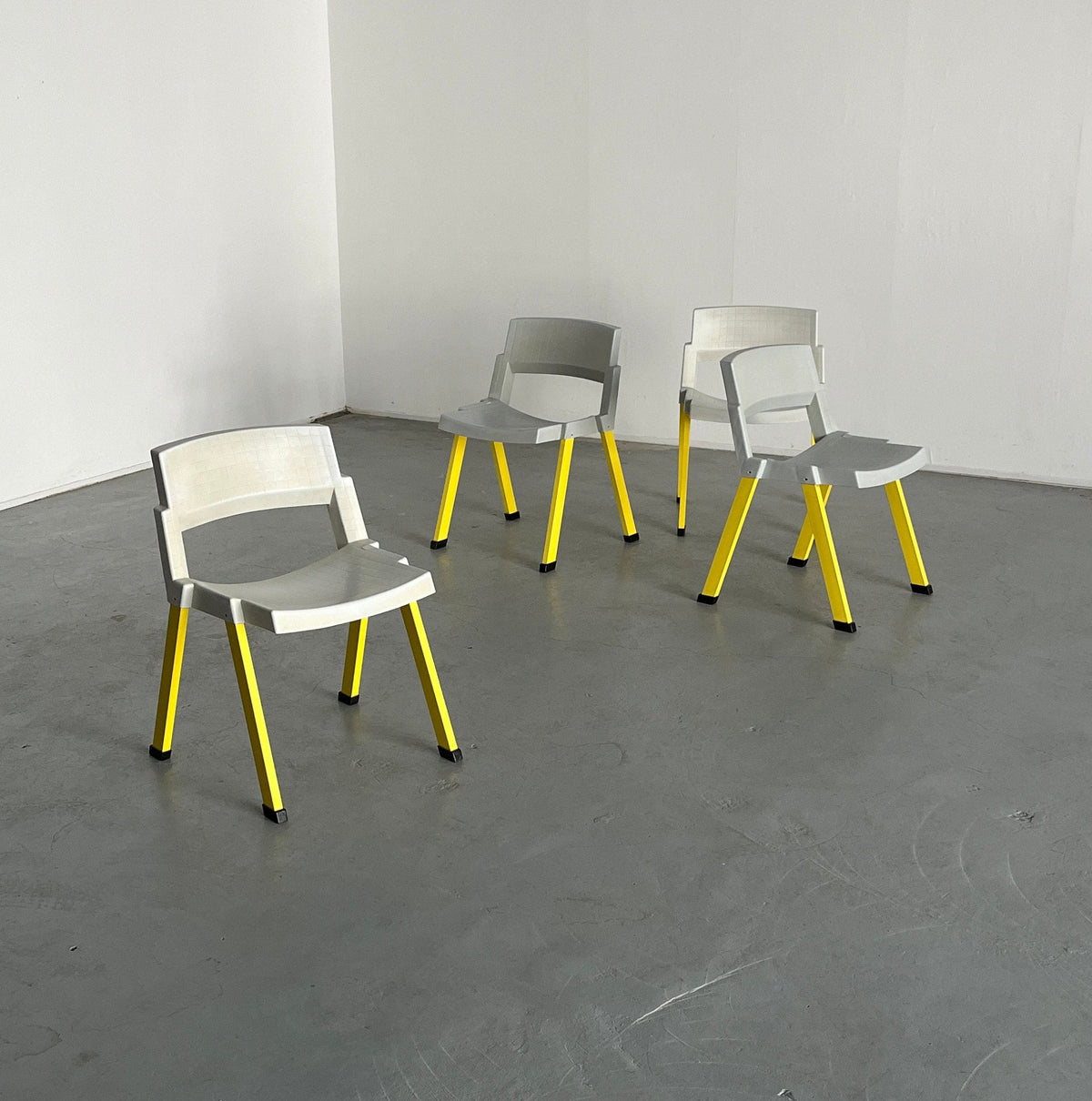 Vintage Chair City by Paolo Orlandini for Lamm Set of 4