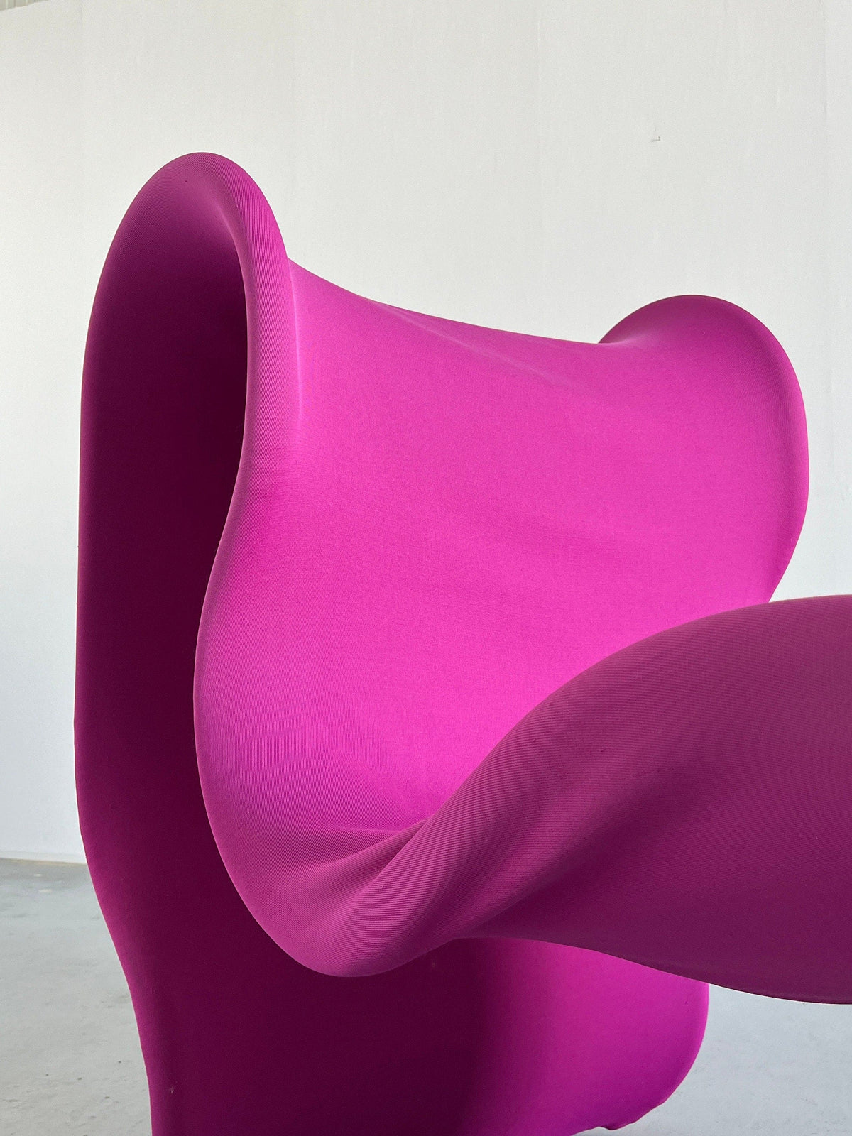 Vintage lounge chair Fiocco by Gianni Pareschi for Busnelli in pink, 1970s