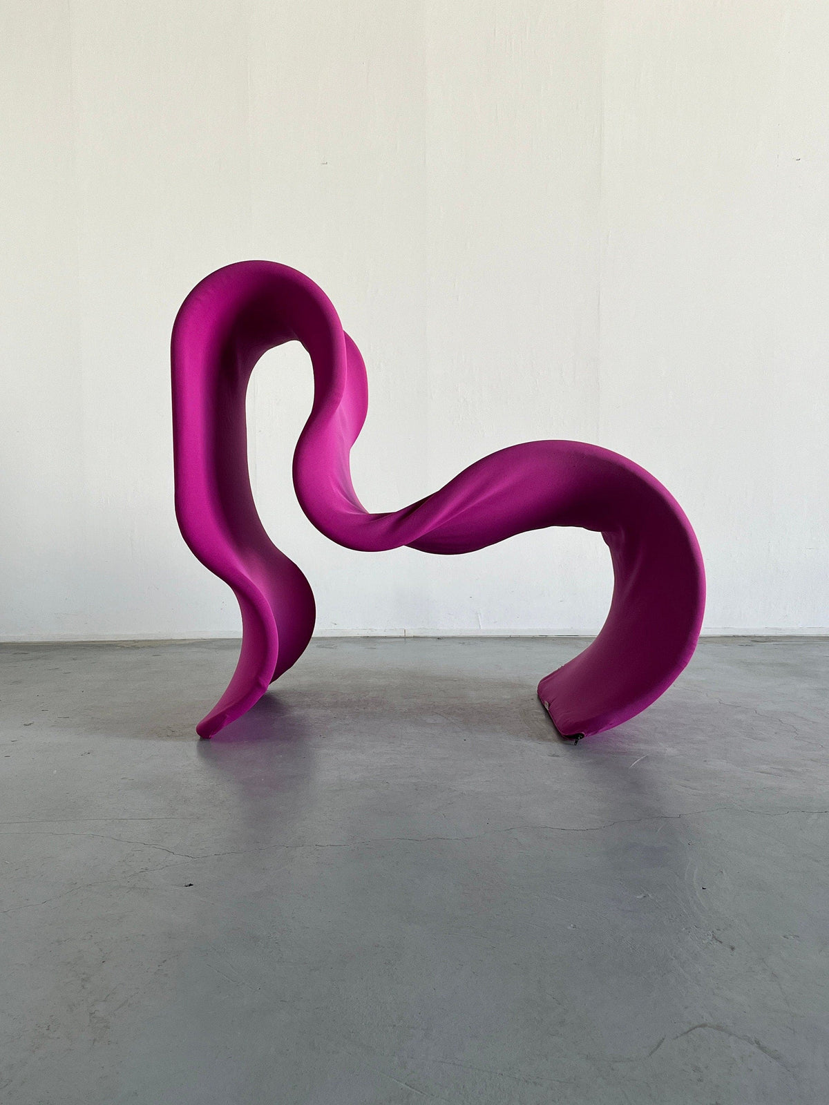 Vintage lounge chair Fiocco by Gianni Pareschi for Busnelli in pink, 1970s