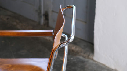 Vintage Freischwinger Stuhl "B34" von Marcel Breuer