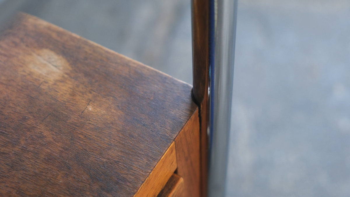 Vintage bedside table Bauhaus by Slezák set of 2