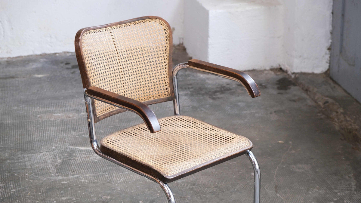 Vintage Stuhl Thonet S 64 von Marcel Breuer Set von 4