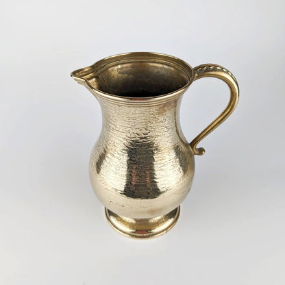 Vintage Messingvase Mid-Century, 19 cm, 1950er Jahre