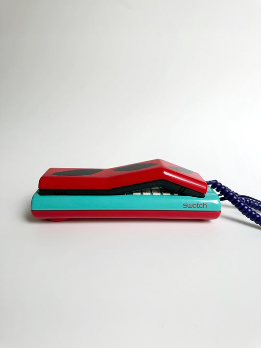 Vintage Swatch Twin Phone Memphis Milano 1987 Sammlerstück
