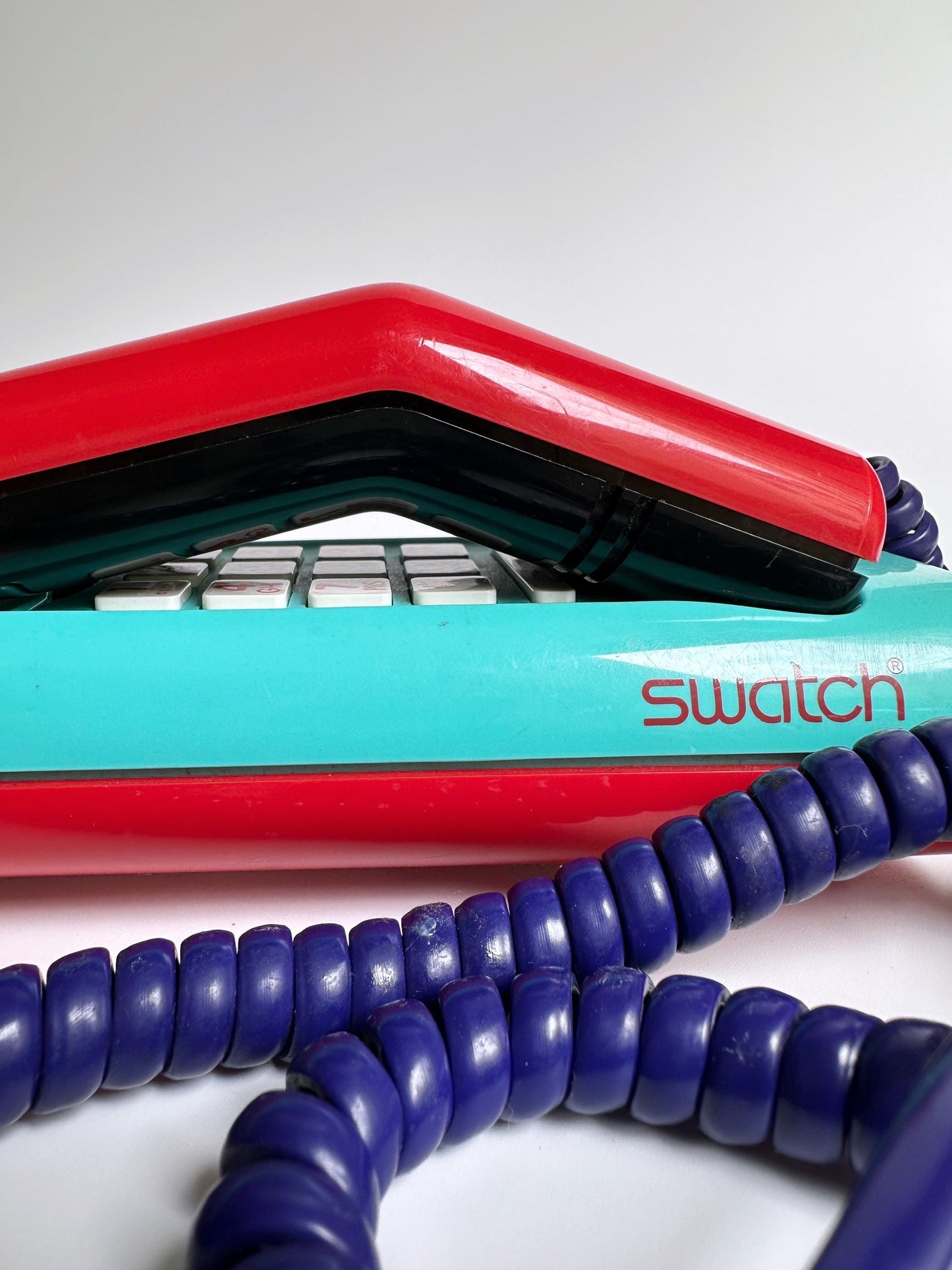 Vintage Swatch Twin Phone Memphis Milano 1987 Sammlerstück