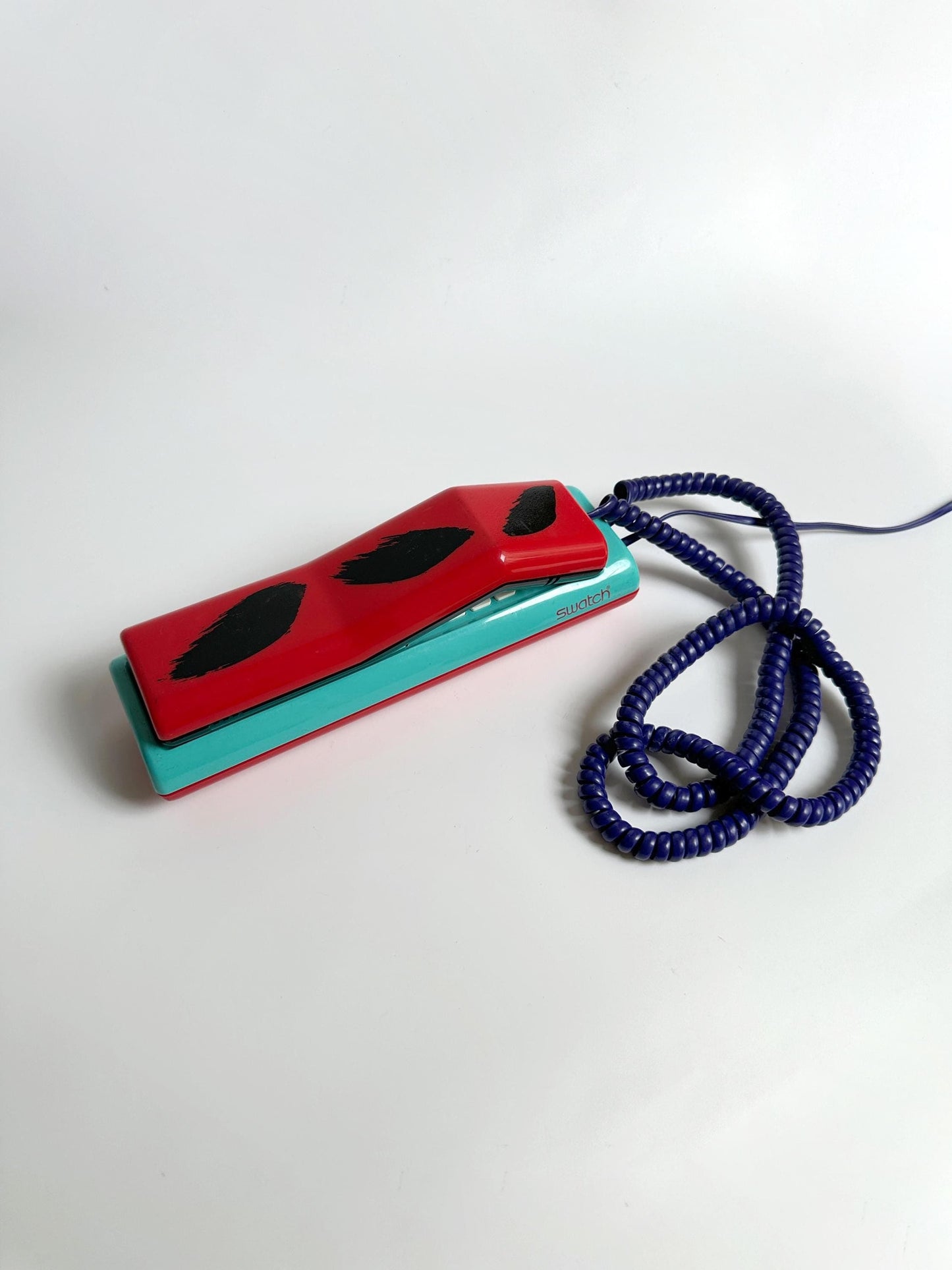 Vintage Swatch Twin Phone Memphis Milano 1987 Sammlerstück