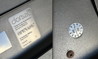 Vintage Schreibtischstuhl Space Age von Giancarlo Piretti für Dorsal Set von 4