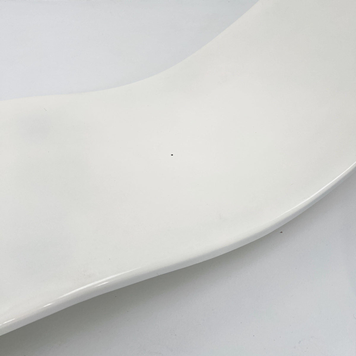 Vintage Sun Lounger by Charles Zublena for Les Plastiques de Bourgogne White Set of 2