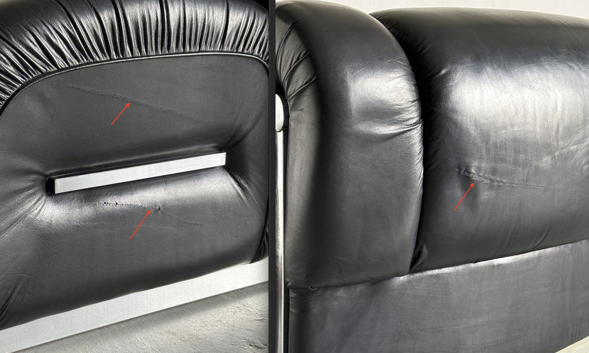 Vintage Loungesessel Space Age Wolke Italienisch Mid-Century Modern Set von 2