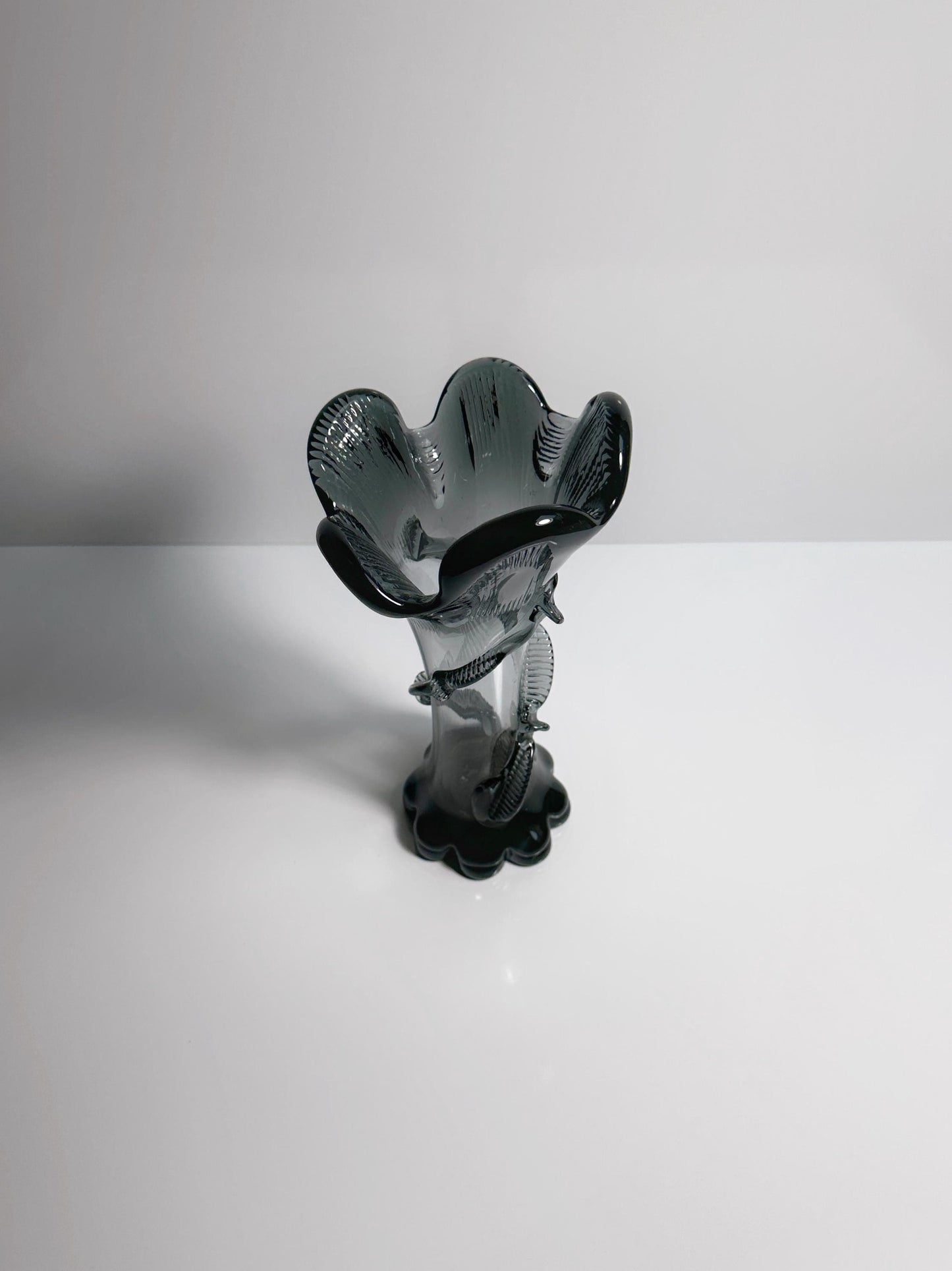 Vintage Jugendstil Glasvase Franz Welz Böhmen Art Nouveau 1900 1910