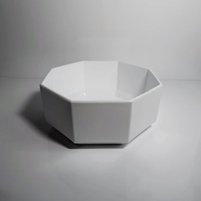 Bol vintage « Octime » d'Arcoroc, verre opale blanc