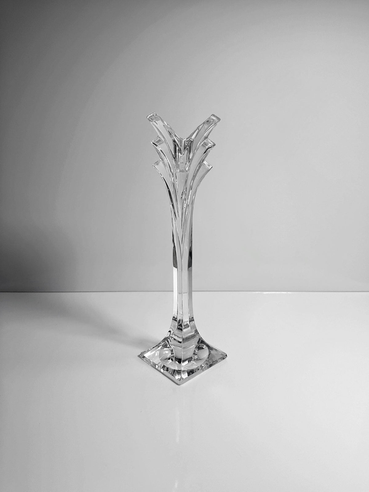 Chandelier vintage en cristal de Nachtmann, style Art Deco Revival