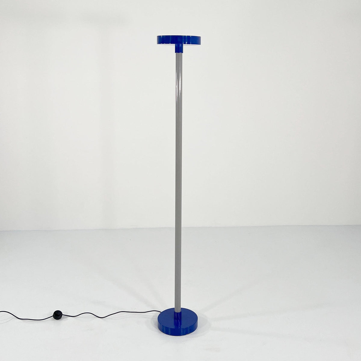 Vintage Beam floor lamp by Ettore Sottsass for Bieffeplast blue