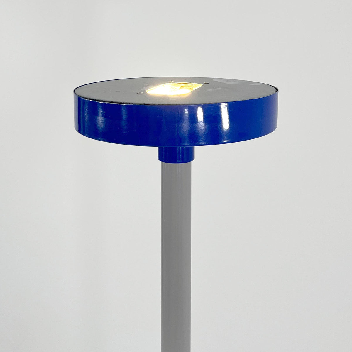 Vintage Beam floor lamp by Ettore Sottsass for Bieffeplast blue